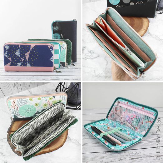 Geldbörse - CALIFORNIA31 - Schnittmuster eBook