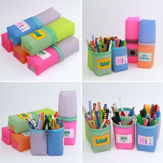 Freebook Stiftemäppchen - Cup'n'Case - Nähanleitung