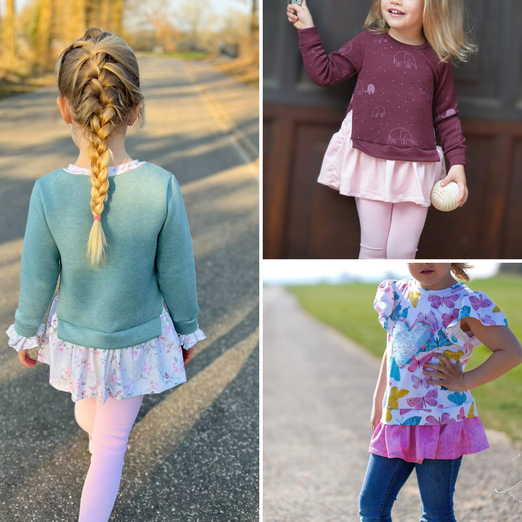 Sweater / Tunika / Kleid - Lagenmärchen - Schnittmuster eBook