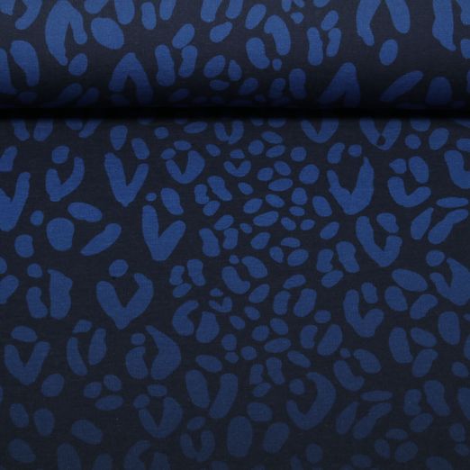 Sweat bio - Hamburger Liebe Impression digitale Wild XMAS 2025 Safari Bleu marine 