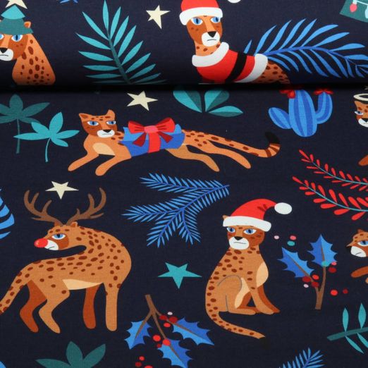 Bio Sweat - HHL Digitaldruck Wild XMAS 2025 Leo Navy