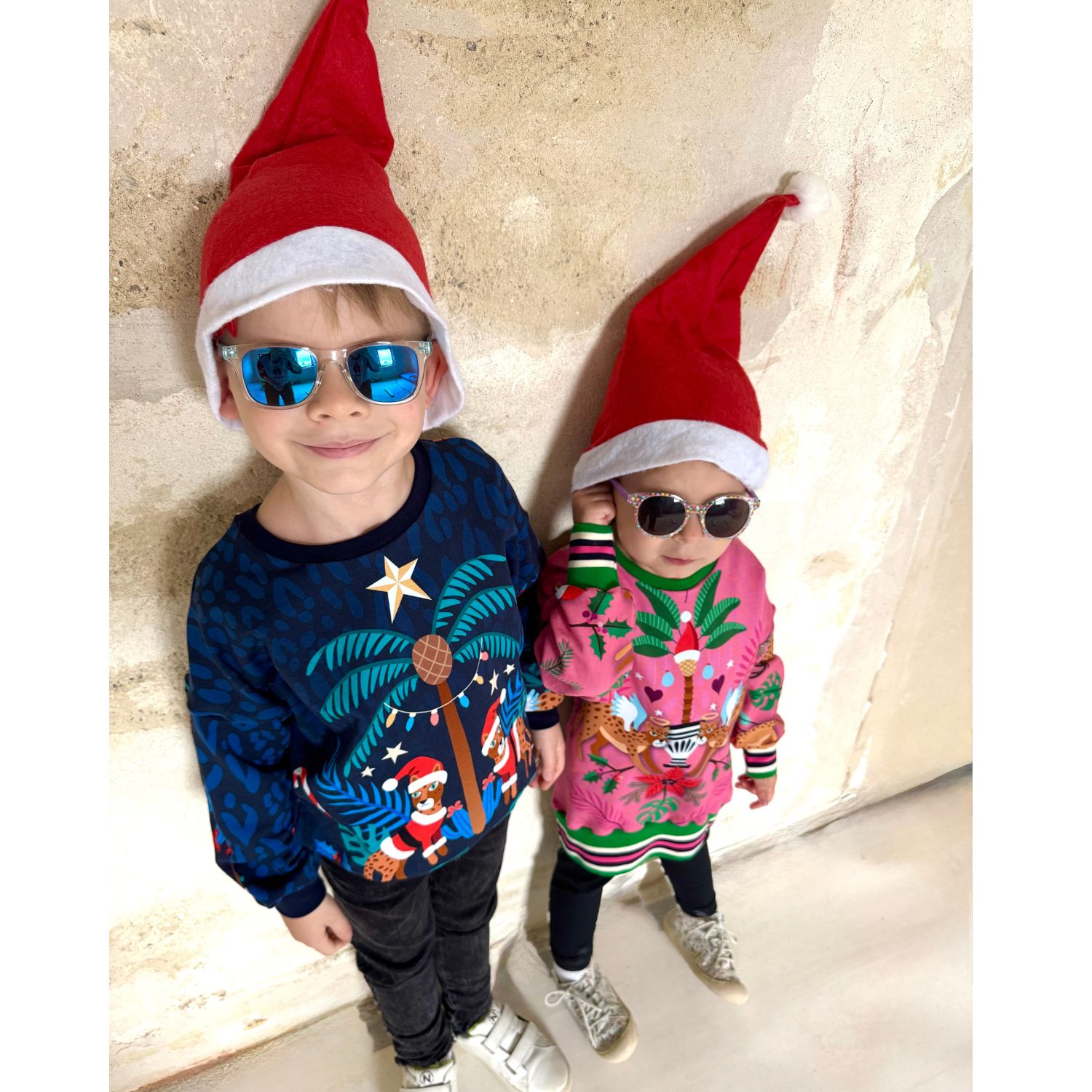 Bio Sommersweat Panel - HHL Wild XMAS 2025 Leo Pink-4 Bio Sommersweat Panel - HHL Wild XMAS 2025 Leo Pink-4