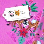 Panneau de sweat d'été bio - HHL Wild XMAS 2025 Leo Pink