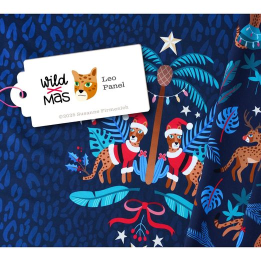 Bio Canvas Panel - HHL Wild XMAS 2025 Leo Navy Bio Canvas Panel - HHL Wild XMAS 2025 Leo Navy