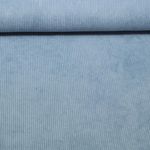 Babycord Mike - Stretch Uni 3mm Jeansblau