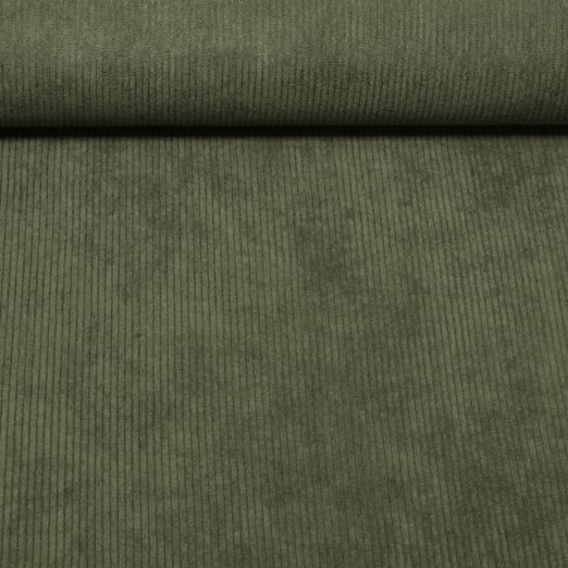 Babycord Mike - Stretch Uni 3mm Army