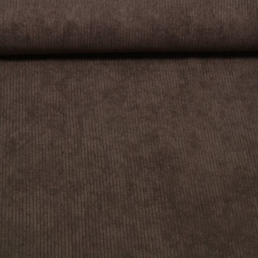 Babycord Mike - Stretch Uni 3mm Schoko