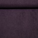 Babycord Mike - Stretch Uni 3mm Violett