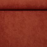 Babycord Mike - Stretch Uni 3mm Ziegelrot