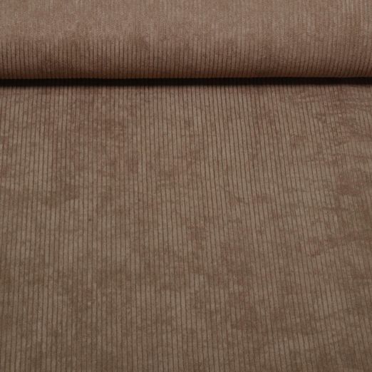 Babycord Mike - Stretch Uni 3mm Braun