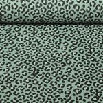 Babycord - Stretch Leomuster Altgrün