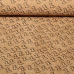 Babycord - Stretch Kleine Dinos Beige