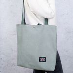 Tela stonewashed - verde salvia semplice