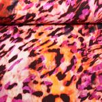 Sweat - French Terry Digitaldruck Leo Abstrakt Pink Angeraut