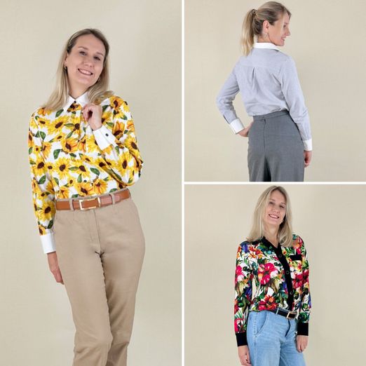 Hemdbluse - RENA - Schnittmuster eBook