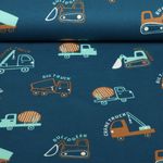 Softsweat - Baufahrzeuge Petrol Angeraut