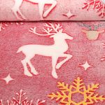 Polaire Wellness - Noël Brille dans la nuit Flocons Rouge