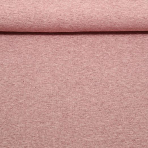 Strickjersey Marie - Rot Melange