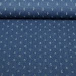 Jeans - Jacquard Destroyed Hellblau Extrabreit