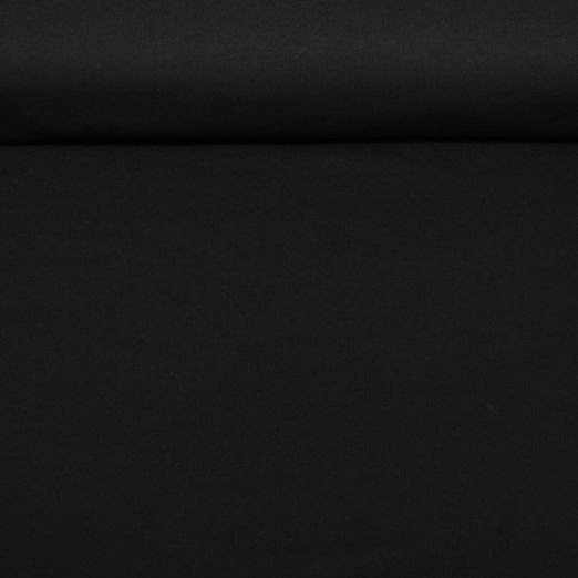 Bio Baumwolljersey - Uni Schwarz