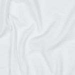 Økologisk bomuldsjersey - ensfarvet hvid