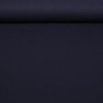 Jersey coton bio - Uni Bleu marine foncé
