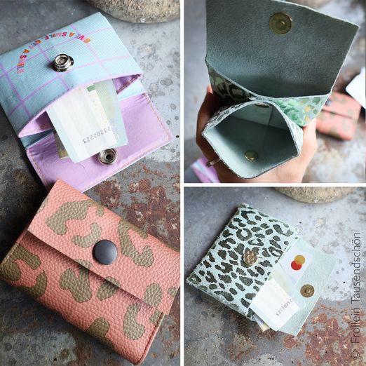 Freebook Mini Wallet - Skatt - Schnittmuster eBook