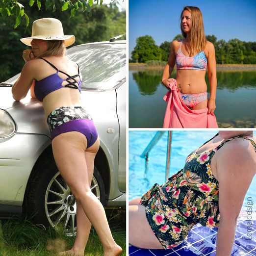 Bikini-Tankini-Set - Malea Ladys - Schnittmuster eBook
