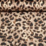 Samtjersey - Super Soft Leo Groß Braun