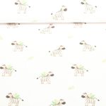 Bio Jersey - Digitaldruck Zebras Weiß