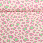 Baumwoll-Musselin - Double Gauze Leo Ecru Lila