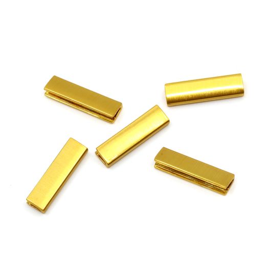 Gurtbandenden Premium 25mm gold - 5 Stück Gurtbandenden Premium 25mm gold - 5 Stück