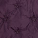 Prošívaná látka na bundy - Hvězdy Bordeaux vatovaná Prošívaná látka na bundy - Hvězdy Bordeaux vatovaná