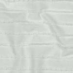 Jersey - Flæser Ensfarvet Hvid