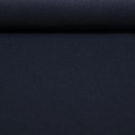 Mantelstoff Loden - Uni Marineblau