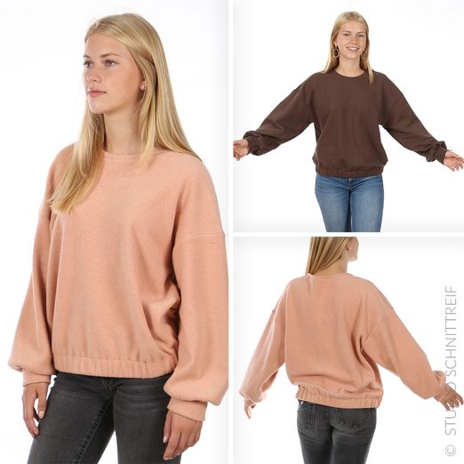 Basicsweater - FRAU EMA - Schnittmuster eBook Basicsweater - FRAU EMA - Schnittmuster eBook