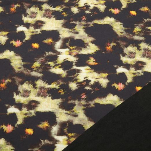 Softshell - Digitaldruck Leo Abstrakt Schwarz