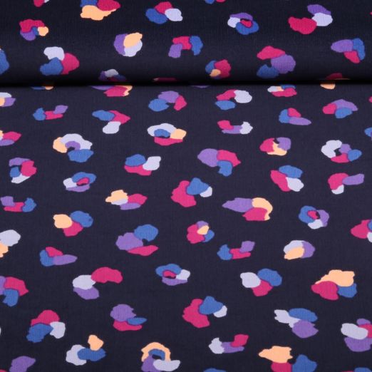 Babycord - Leo Bunt Navy 