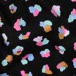 Babycord - Färgglad Leo på Svart