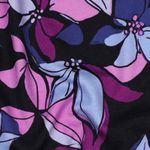 Sweat - Digitale print bloemen Marine Angeraut