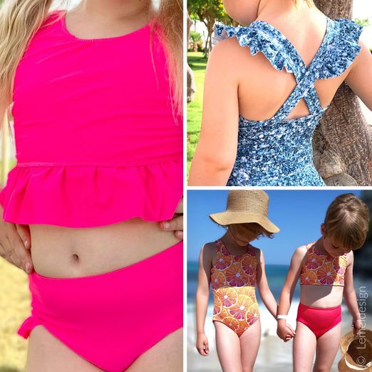 Badeanzug / Bikini / Tankini - Kailani - Schnittmuster eBook