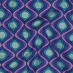 Camisola Romanit - Gráfico azul cobalto verde