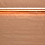 Baumwoll-Webware - Uni Metallic Foil Bronze