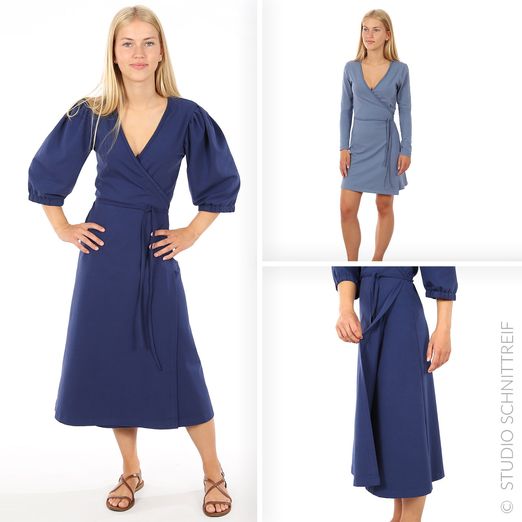 Wickelkleid - FRAU RUBY - Schnittmuster eBook