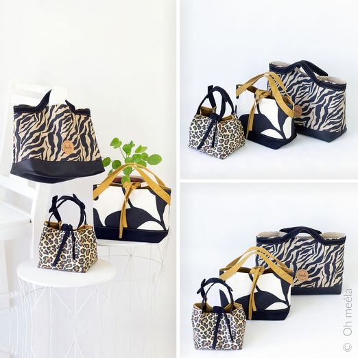 Kombi Geschenke-Taschen - ohTaaki - Schnittmuster eBook