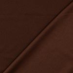 Jersey Twill - Ensfarvet Brun