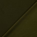 Jersey Twill - Ensfarvet Khaki