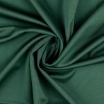 Jersey Twill - Ensfarvet Gran Grøn