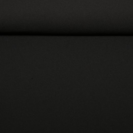 Jersey Twill - Uni Schwarz