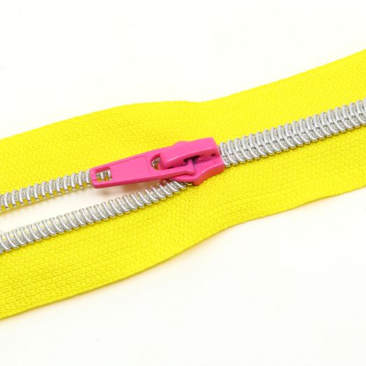 Zipper bunt - für 6,5mm Raupe - 4 Stück Zipper bunt - für 6,5mm Raupe - 4 Stück